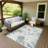 Machine Washable Indoor/Outdoor Oliveras ACN2263 Floral Rug-66547206