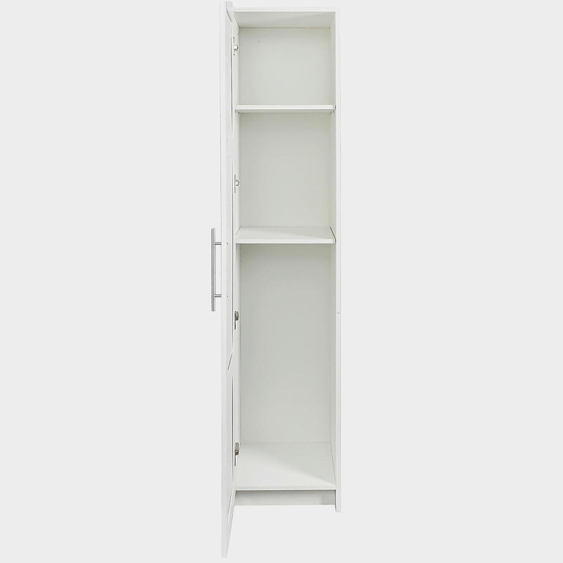 Armoire de rangement murale empilable, Blanc
