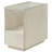 Ayea Glass Top End Table with Storage