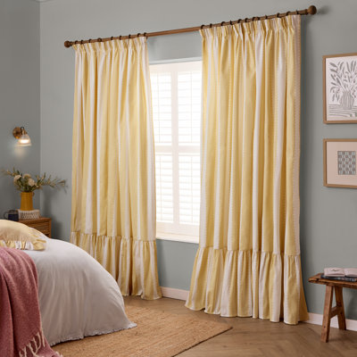 Room Darkening Curtain Panel Pair