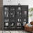Abagail 62" Glass Display Cabinet Dining Cabinet-1550708185