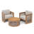 Ciclali Outdoor 3 Piece Seating Group With Cushions