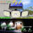1.8-Watt LED Solar Power Flood Light with Motion Sensor