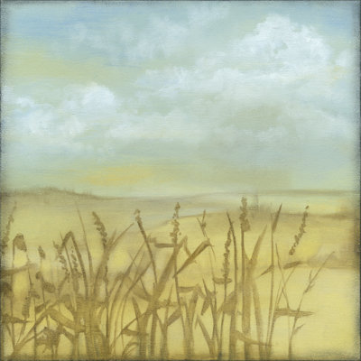 Through The Wheatgrass I by Jennifer Goldberger - Wrapped Canvas Art Prints