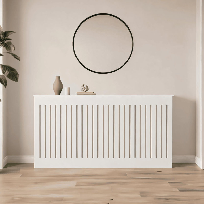 Loxley Radiator Cover, Extra Large - 170cm W, White