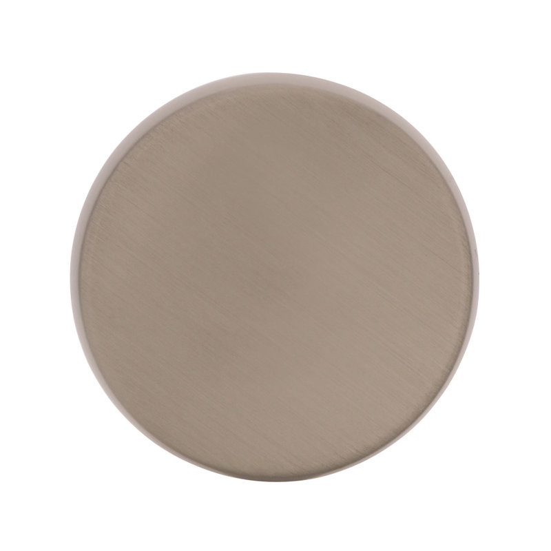 Bouton d'armoire en nickel satiné 1-5 / 8 pouces (41mm) Blackrock, Nickel satiné, 1 5/8"