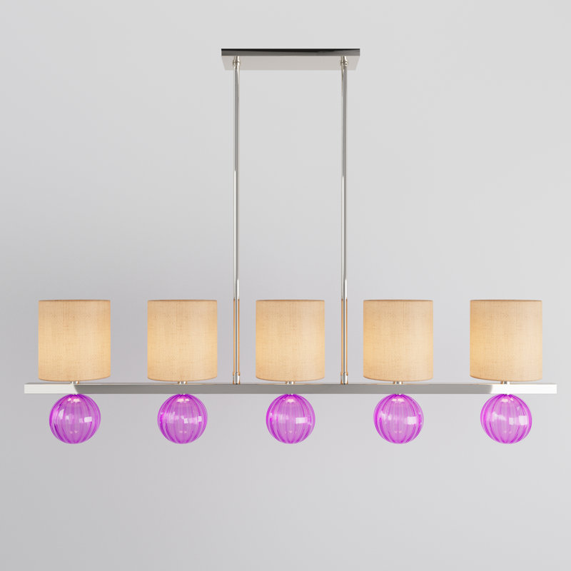 Bibi 5 - Light Pendant, Magenta