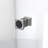 Aqua-Q Fold 32 W X 32 D X 76 H Frameless Square Shower Kit-64323351-89069453