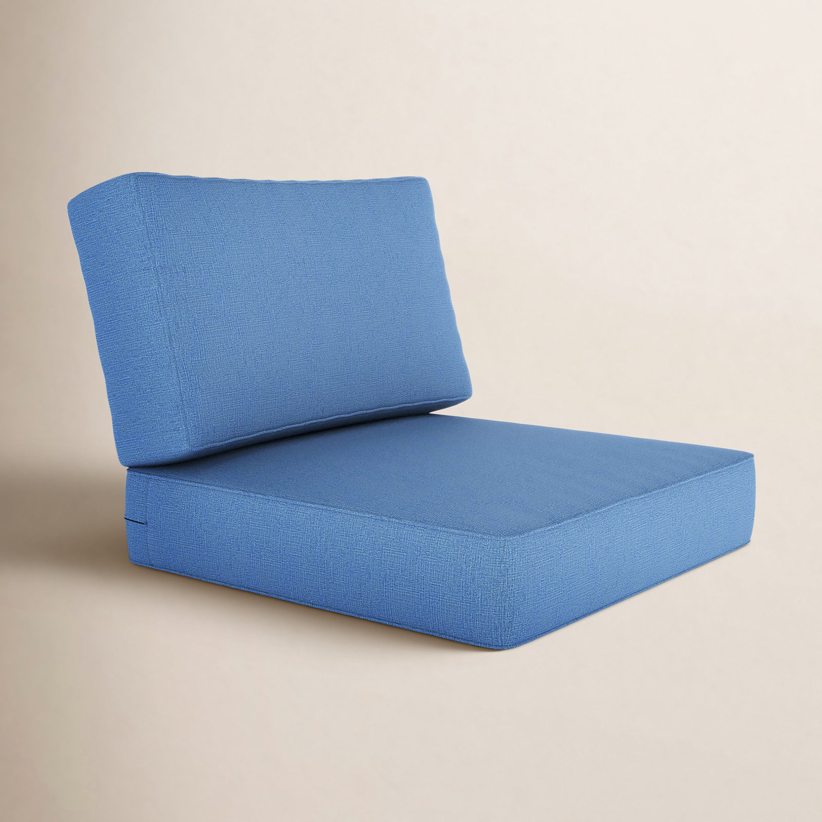 Lani 29" Sunbrella® Seat and Back Cushion, Cast Ocean Sunbrella® Plainweave
