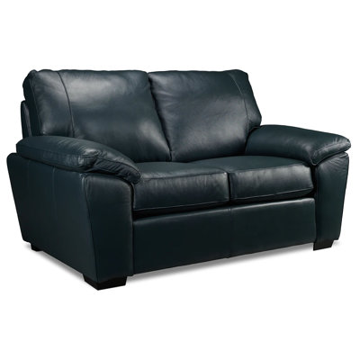 Milagrosa Genuine Leather Loveseat