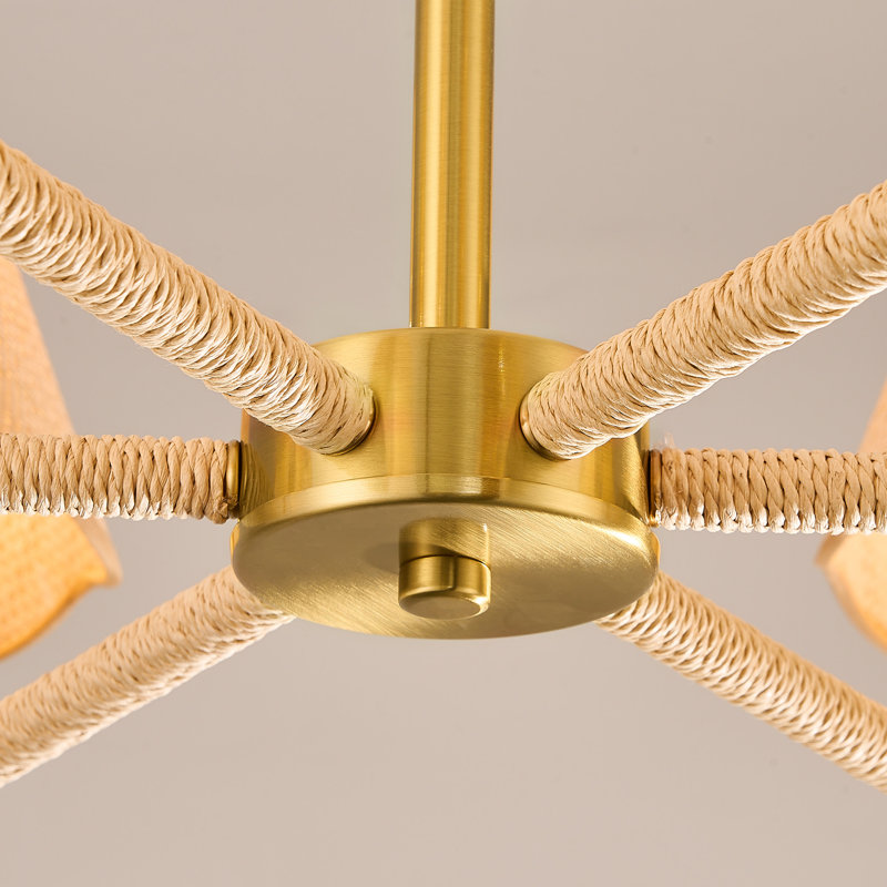 6 - Light Dimmable Classic / Traditional Chandelier