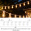 Guirlande de lumières d'extérieur incassables à DEL