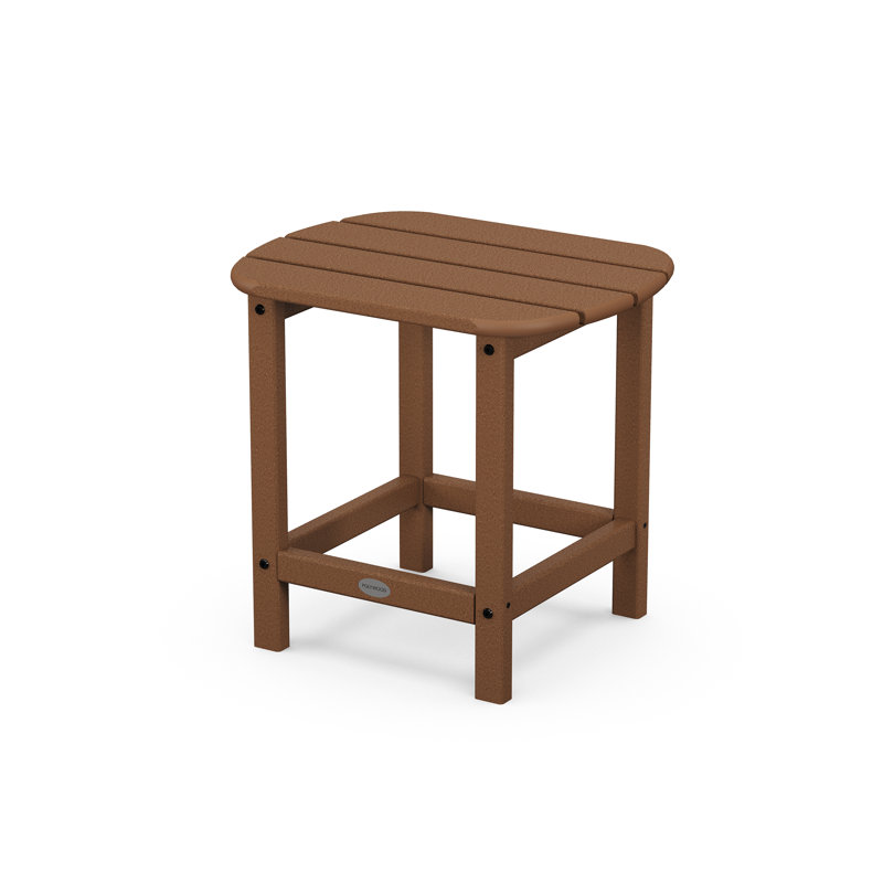 Table d'appoint POLYWOOD South Beach 18 ", Teck