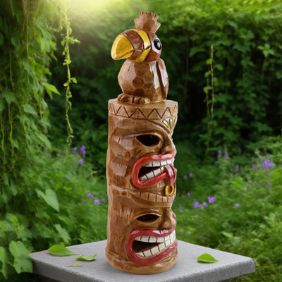 Tropical Resin Garden Statue