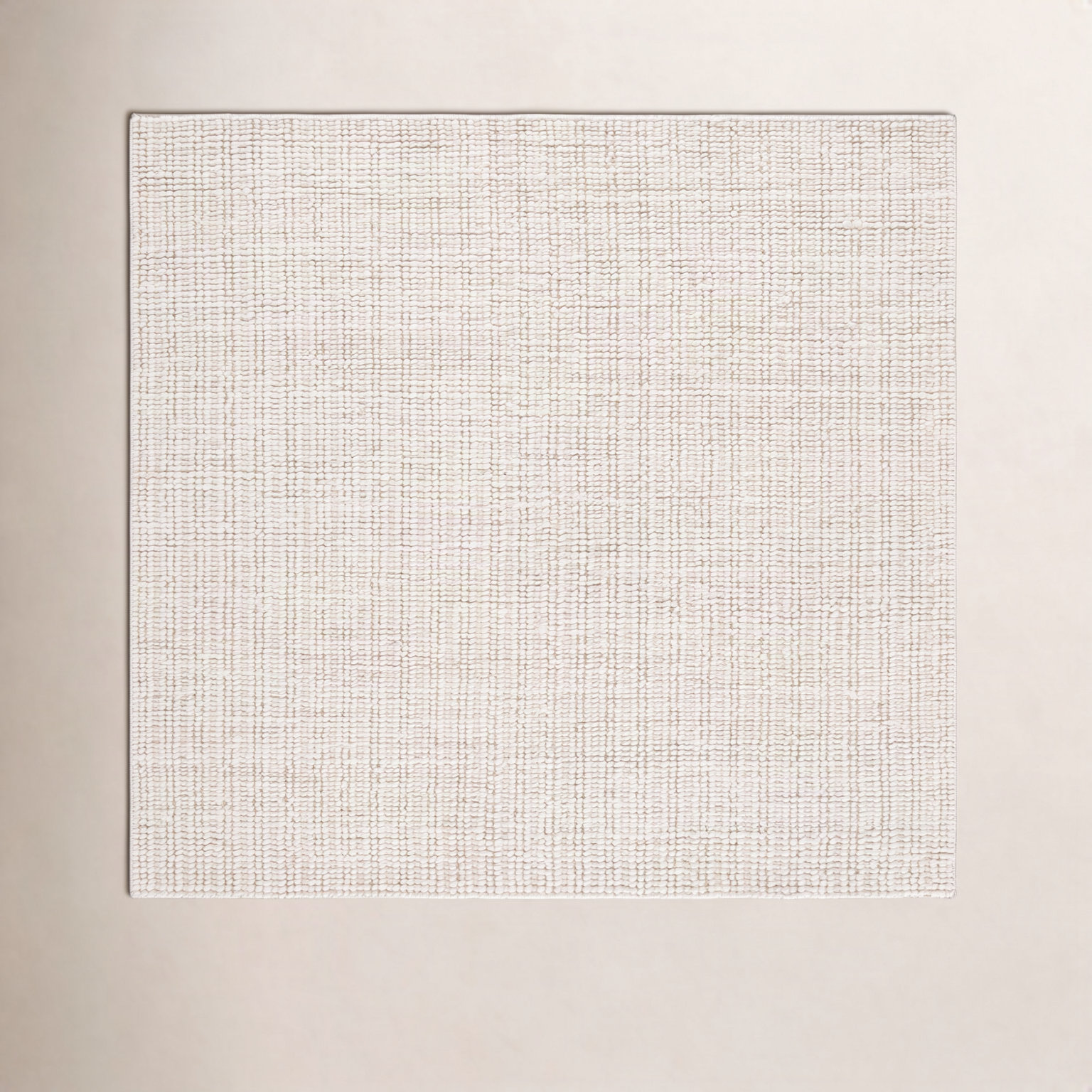 Hand-Woven Performance Rug, Square 2'