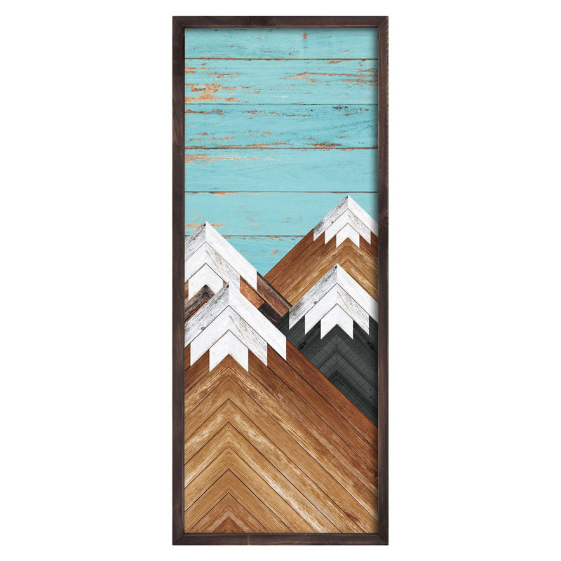 Élégante peinture encadrée décorative, 47,2 po x 19,7 po | Cadre 100% bois massif (épaisseur: 0,8 pouce) et œuvre d'art en panneau de fibres à densité moyenne 100% (épaisseur: 0,1 pouce) | Impression numérique époustouflante pour le salon, le bureau et la maison