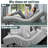 Pyle 8 Inch Twin Xl Bed Jacquard Mattress Gel Memory Foam Convoluted Foam For Adjustable Bed