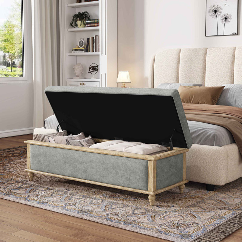 Banc de rangement pour salon, chambre à coucher