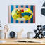 «The Giraffe» par Valery Vecu Quitard, art mural en verre acrylique-1883494244
