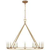 Chapman & Myers Darlana Medium Single Ring Chandelier