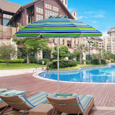 Thiazi 78'' Tilt Beach Umbrella