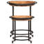 Solid Wood Top Side Table-637398331