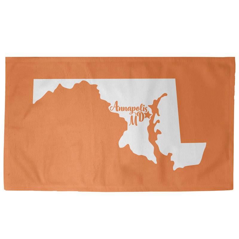 Tapis de zone orange annapolis maryland, Rectangle 3 pi x 5 pi