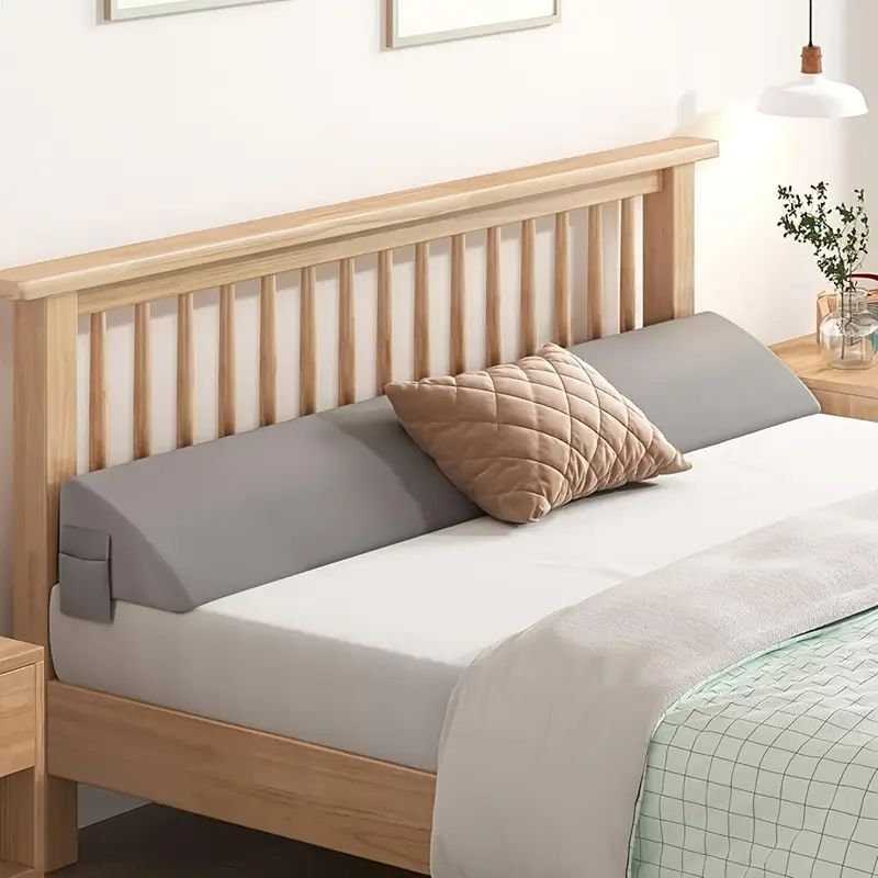 Gap Pillow-Grey99*25, Gray, 38.98" L x 9.84" W