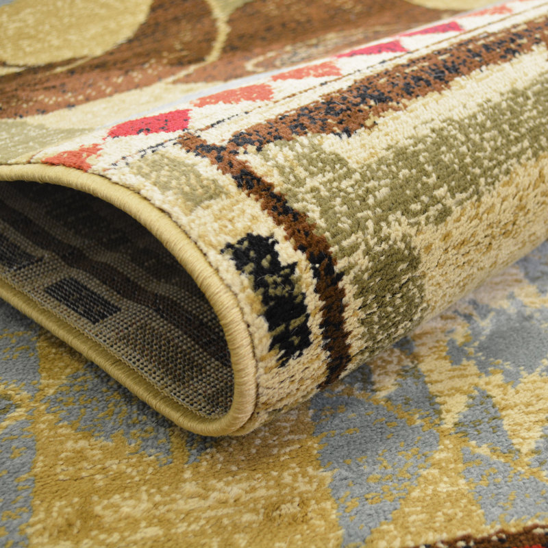 Pershing Southwestern Indoor Rug, Rectangle 5'3" x 7'3"