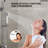Pressure-Balanced Shower Faucet System, Wall Mount RainShower Head with Slider Bar Handheld Spray-111856375