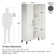 Amaylee Single Storage Cabinet ( 76.7'' H x 35.7'' W x 15.4'' D)