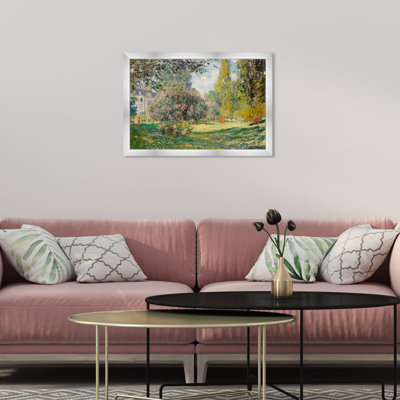 Classic Garden Landscape by OLiver Gal - Picture Frame Print