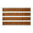 HorizontalStripes Gray Indoor and Outdoor Area Rug-9776924