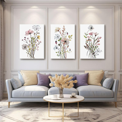 3 Piece Wrapped Canvas Print