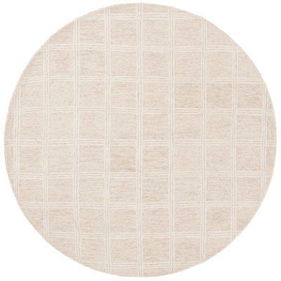 Karnak Hand Tufted Wool & Cotton Plaid Rug