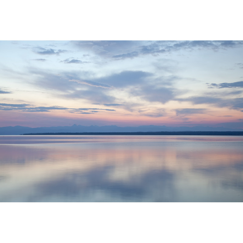 Lever de soleil - impression sur toile tendue, H 8 po x l 12 po