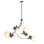 Sprig 4 - Light Unique/Statement Geometric Chandelier