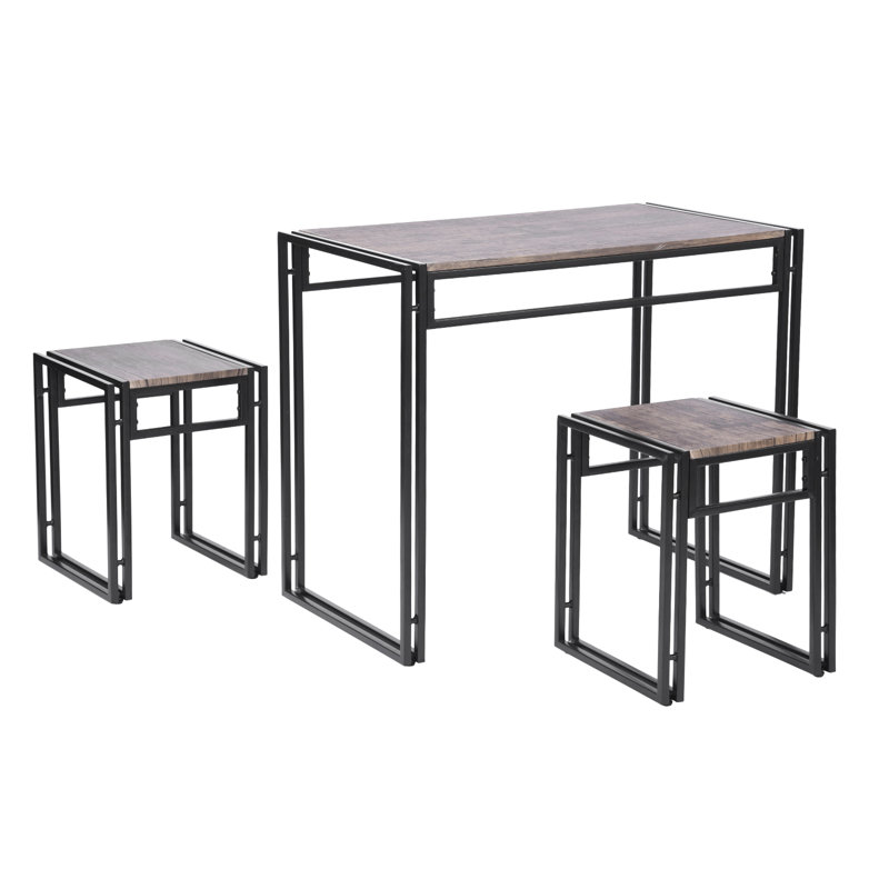 Chappelle 2 - Person Dining Set, Dark Oak