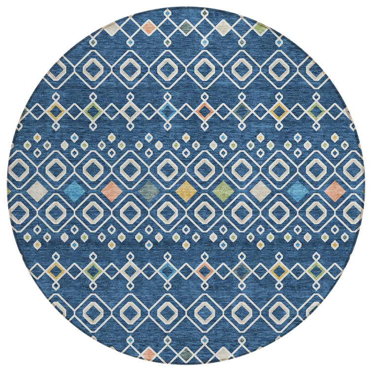 Aleighna Area Rug with Non-Slip Backing