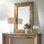 Grand miroir en pin récupéré Rennick