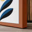 Geometric Bloom Mid-Century 1 Piece Wrapped Canvas Wall Art-198136134-198136159