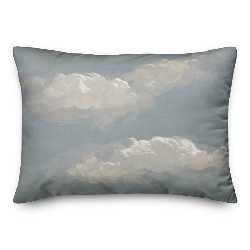 Coussin intérieur bleu / blanc et bleu nuage
