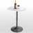 Valencia Holton Adjustable Height Round Bar Table Bistro Pub Table With Sturdy Metal Base And MDF Top For Dining Room, Kitchen, Or Patio-2118374343-2118374339-2129292924
