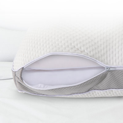 Dual-Sided Sleeping Pillow with Gel Fiber