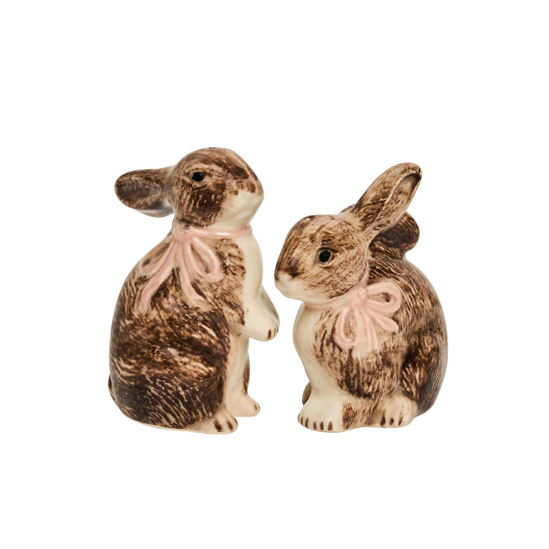 Clever Creatures Bunny Salt And Pepper Set