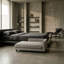 Canapé-lit opulent orthopédique pour chien - gris ardoise-109470589