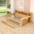 Daybed with Twin Trundle, Shelves, Desk and Slats-1180712542-1180712539