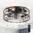 18-Inch Vintage Caged Ceiling Fan Light – Quiet Operation, Remote Control, Industrial Style For Living Room, Bedroom, And Kitchen (Silent/6-Speed/Reversible/Dc Motor) (Bulb Not Included)-1573928034