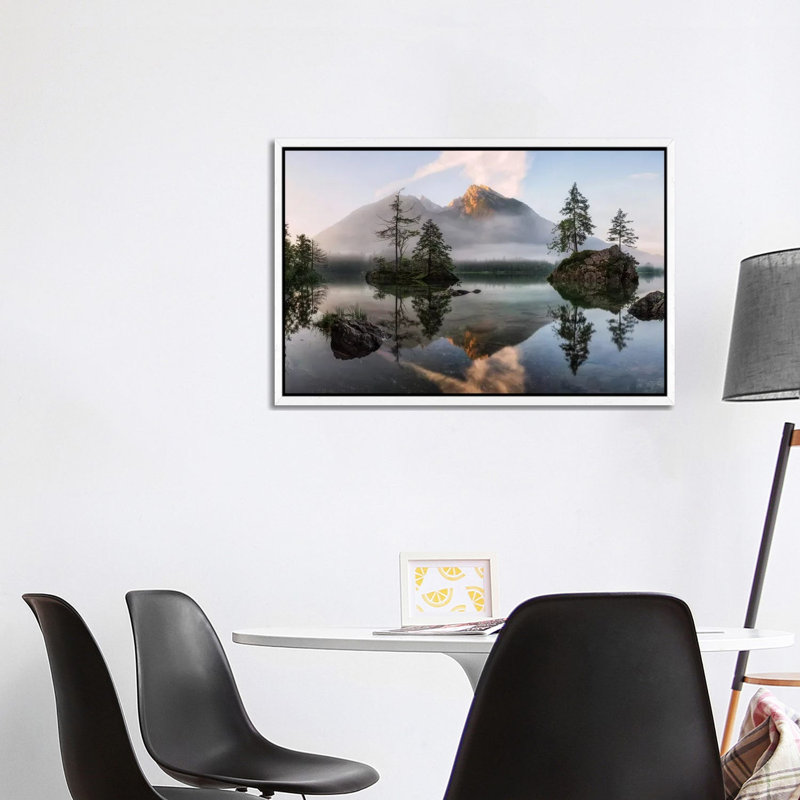 Nature's Awakening by Daniel F. - Print on Canvas, White Framed, 152.5 cm H x 101.5 cm W