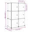 6 Pair Stackable Shoe Storage Cabinet